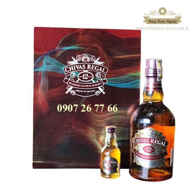 Chivas 12 Hộp Quà Tết Mẫu 2019 - Phân Phối Rượu Ngoại