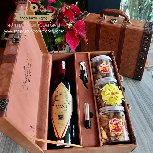 Hộp quà Rượu Vang Pavo 2020